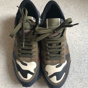 VALENTINO “RockRunner” camo sneakers
